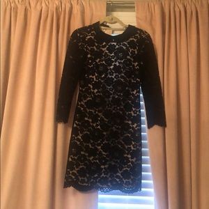 Ted Baker Black lace dress